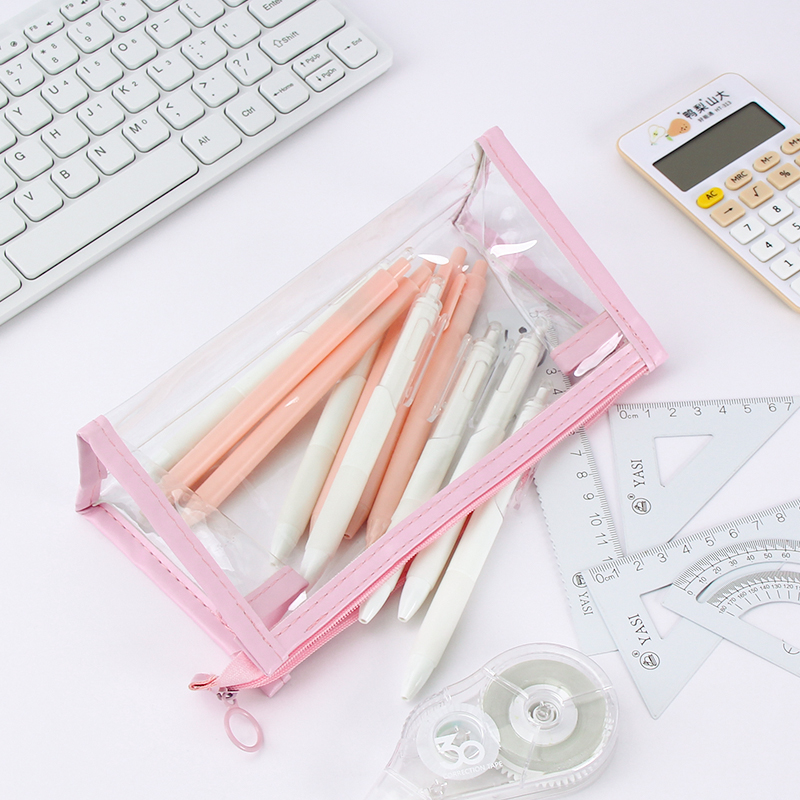 PVC Pencil Case – Transparent & Waterproof, Custom Logo | Fitter Bag